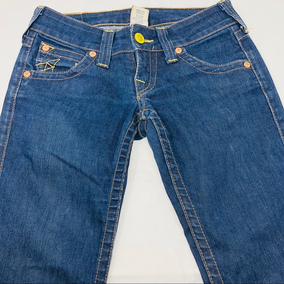 True Religion Denim - True Religion 25x34 low rise flare jeans Bobby